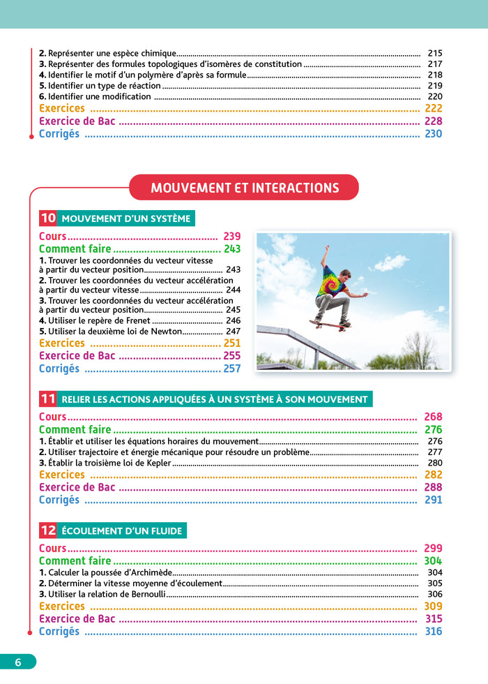 Objectif BAC Tle spécialité Physique Chimie BAC 2025