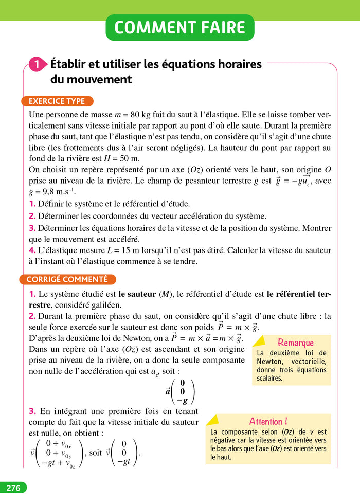 Objectif BAC Tle spécialité Physique Chimie BAC 2025