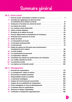DCG - Toute la 3e année du DCG 3, 7, 11 en fiches