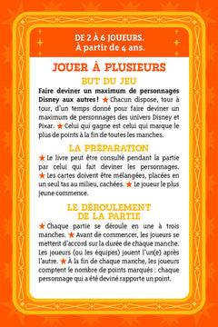 DISNEY -  "Qui suis-je ?" - Boîte de jeu de cartes - Spécial Héros et Vilains