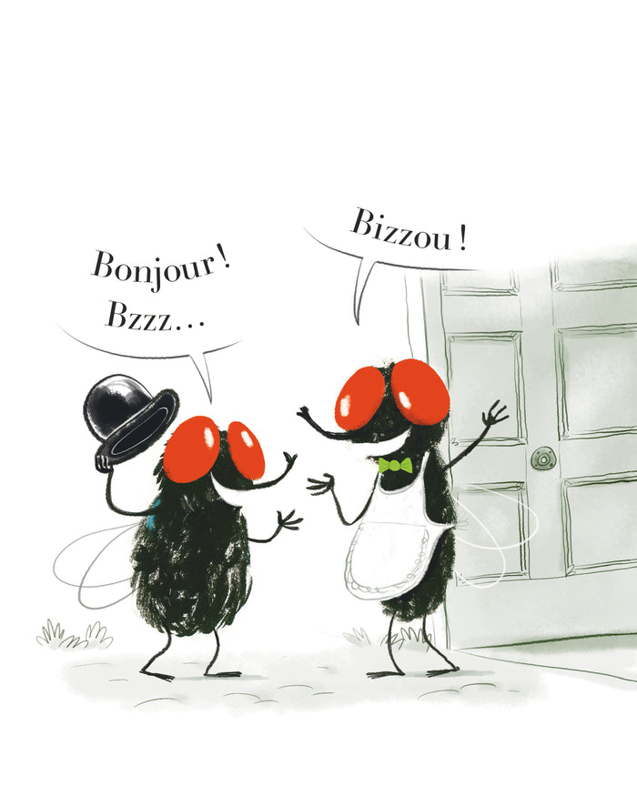 Le dîner de mouches