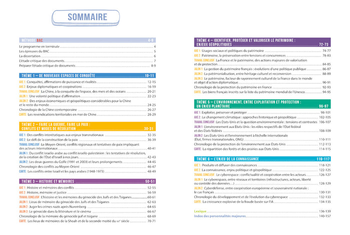 Réussir en HGGSP au Bac en cartes mentales