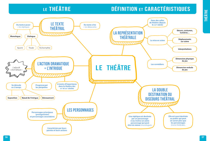 Bac 2025 - Réussir le français au Bac en cartes mentales