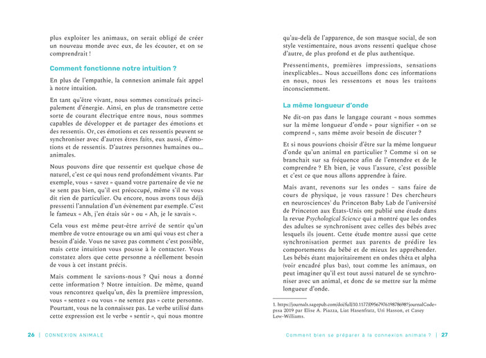 connexion animale