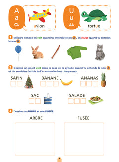 Mon cahier pour apprendre à lire - Découvrir les sons, les syllabes, les mots