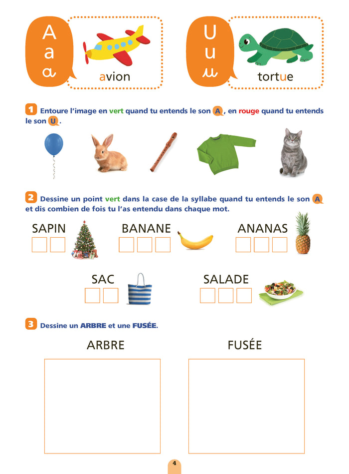 Mon cahier pour apprendre à lire - Découvrir les sons, les syllabes, les mots