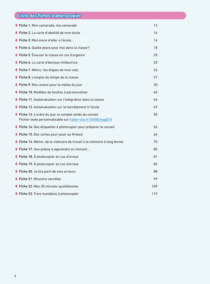 Vie de classe Vie d'élève Magellan CM - Ed. 2024 - Guide pédagogique