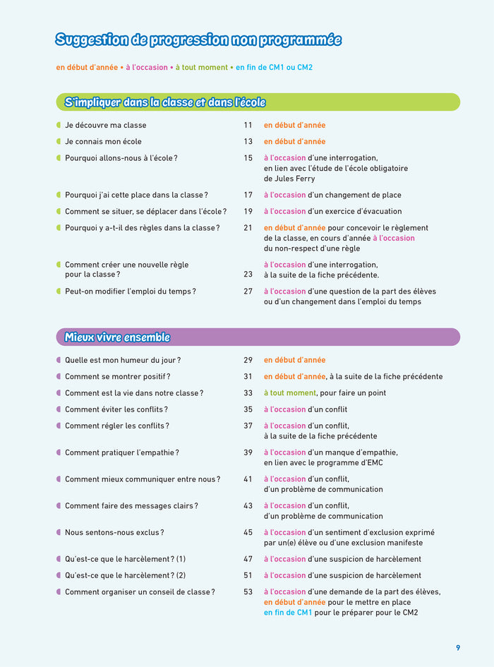 Vie de classe Vie d'élève Magellan CM - Ed. 2024 - Guide pédagogique
