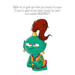 Le génie qui n'aimait pas exaucer les voeux