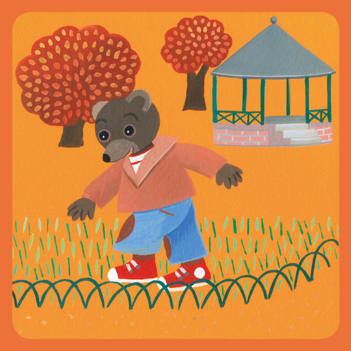 Petit ours brun aime compter