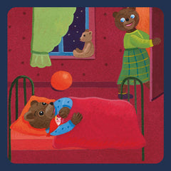 Petit ours brun a peur du noir