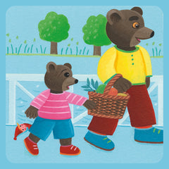 Petit ours brun a perdu son doudou