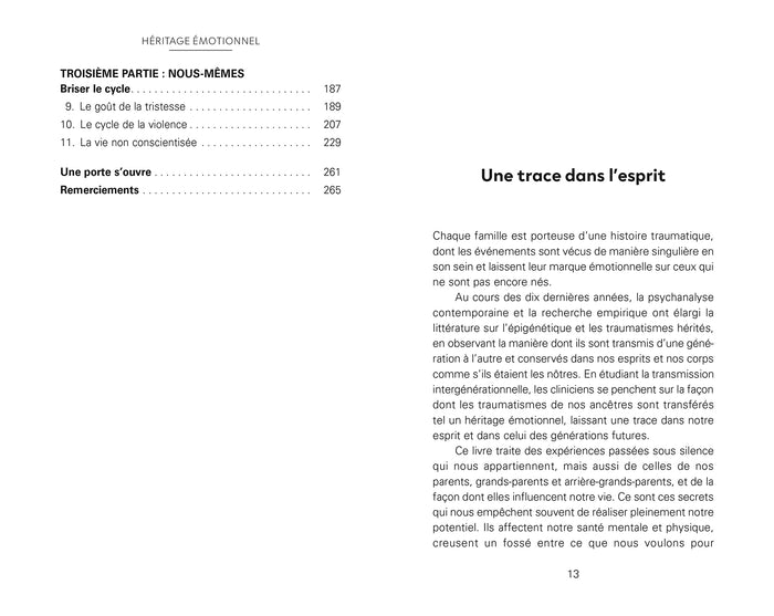 Héritage Emotionnel