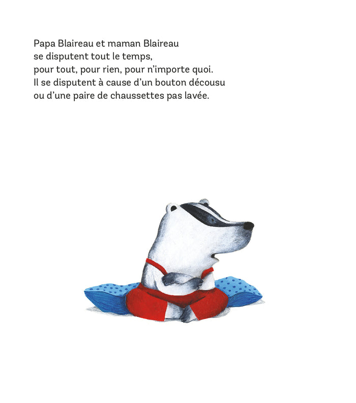 Les deux maisons de Petit Blaireau