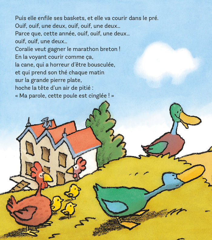 La folle course de maman poule