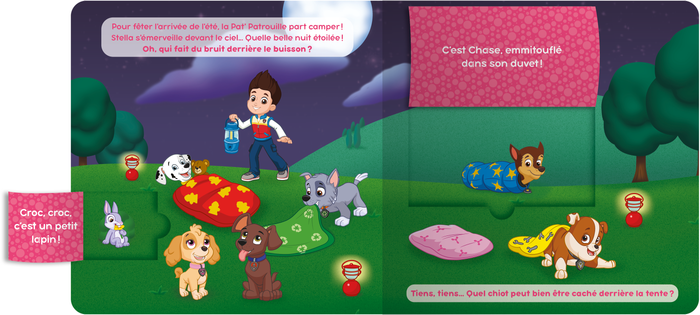 La Pat' Patrouille - Où est cachée la Pat' Patrouille ? - Livre à flaps