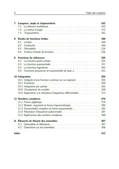Maths, du lycée à la Licence