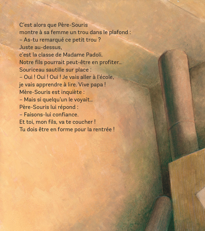 Souriceau veut apprendre à lire