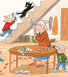 Les Trois Cochons Petits et le Méchant Grand Loup