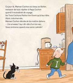 Les Trois Cochons Petits et le Méchant Grand Loup