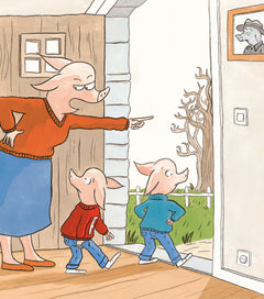 Les Trois Cochons Petits et le Méchant Grand Loup
