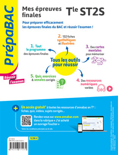 Prepabac Terminale ST2S - Mes épreuves finales - fiches et annales