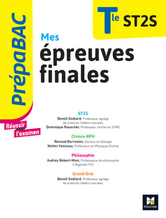Prepabac Terminale ST2S - Mes épreuves finales - fiches et annales