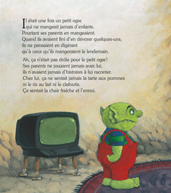 Le petit ogre veut aller à l'école