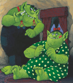 Le petit ogre veut aller à l'école