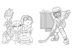 Vice-Versa 2 - Mes Coloriages avec Stickers