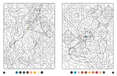 DISNEY - Coloriages Magiques - Mystères (7+) - Héros et Chevaux