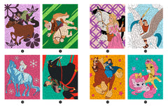 DISNEY - Coloriages Magiques - Mystères (7+) - Héros et Chevaux