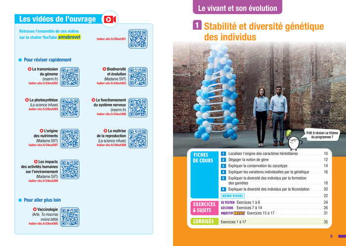 Prépabrevet - SVT 3e - Brevet 2026