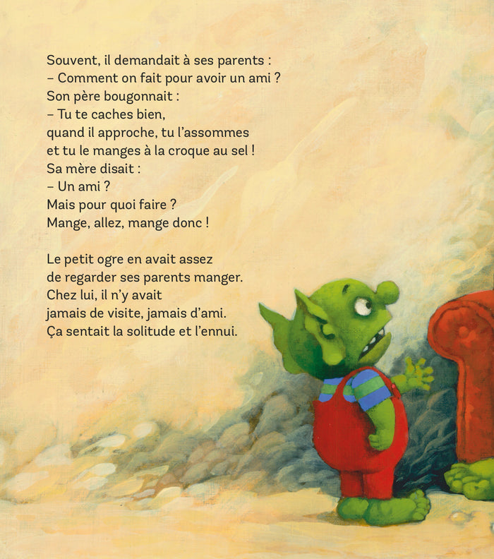 Le petit ogre cherche un ami