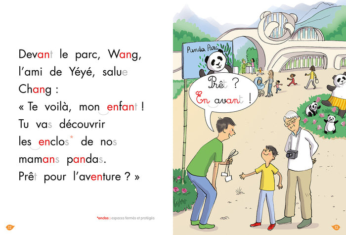 Le panda, niveau 3 - J'apprends à lire Montessori