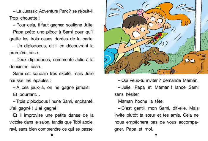 Sami et Julie : Gare au T-Rex !