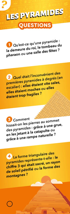 Les incollables - Éventail Passion - Égypte