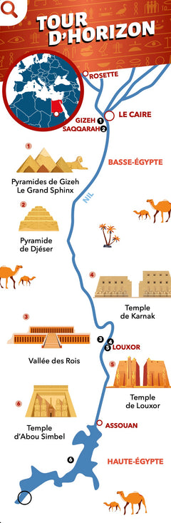 Les incollables - Éventail Passion - Égypte