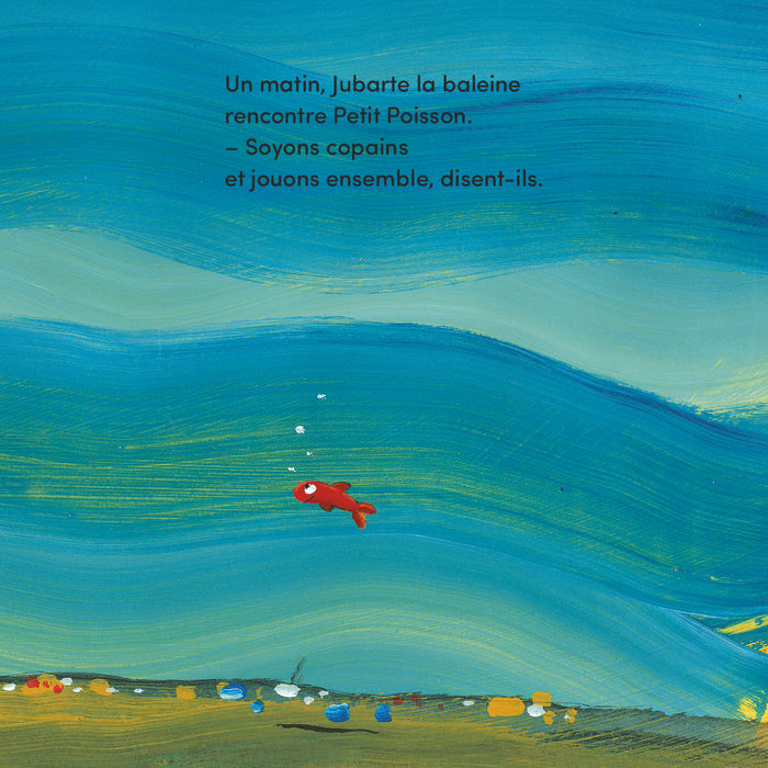 La baleine et le petit poisson