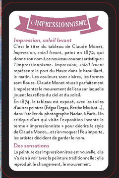 7 familles des Impressionnistes