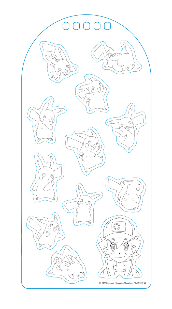 Mon carnet de jeux et d'activités avec stickers - Pikachu