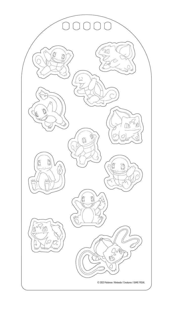 Pokémon - Mon carnet de jeux et d'activités avec stickers - Salamèche, Carapuce et Bulbizarre