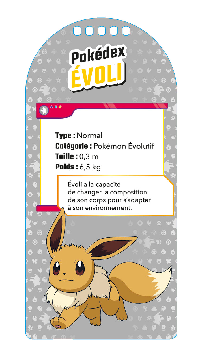 Mon carnet de jeux et d'activités avec stickers - Évoli