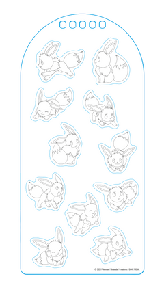 Mon carnet de jeux et d'activités avec stickers - Évoli