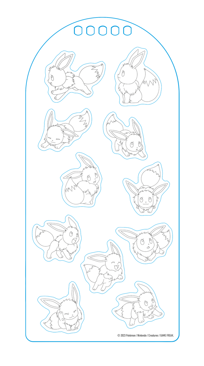 Mon carnet de jeux et d'activités avec stickers - Évoli