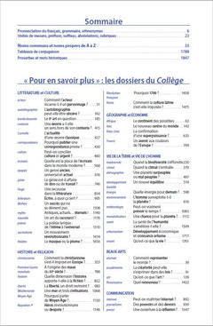 Le dictionnaire Larousse du Collège et son dictionnaire en ligne