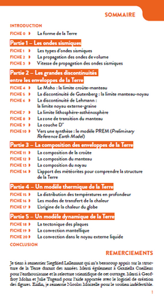 La structure de la Terre