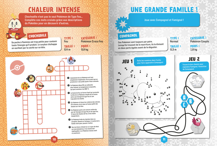 Pokémon - Mes activités effaçables