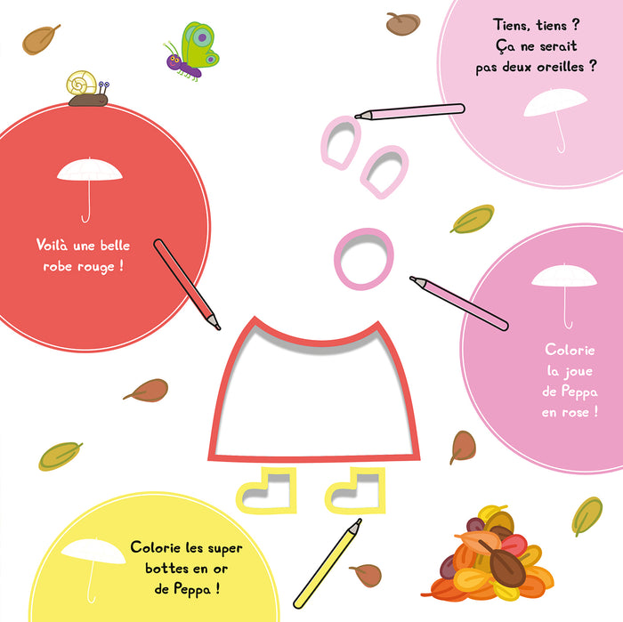 Peppa - Colos pochoirs