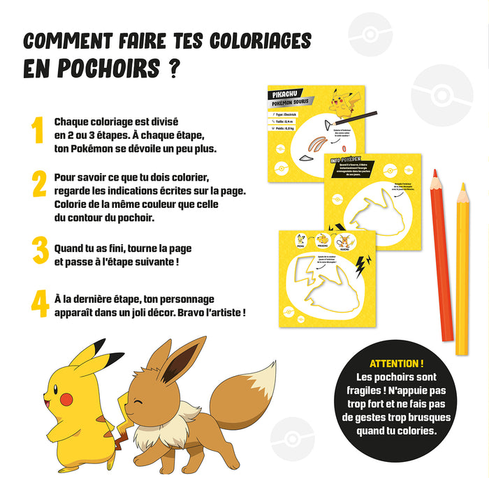 Pokémon - Colos pochoirs